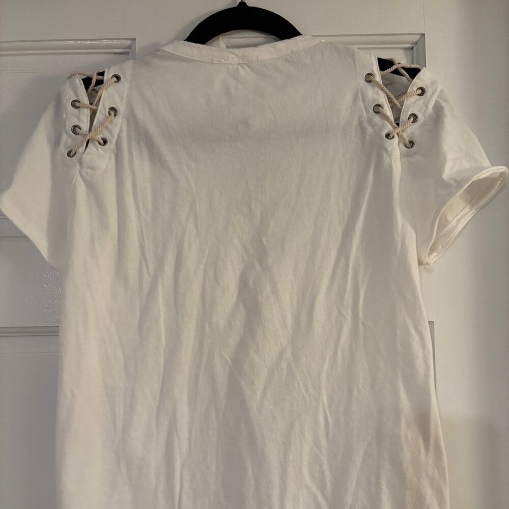 Pol White Size Small T Shirt - Picture 2 of 3